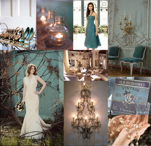 Teal-and-Gold-Wedding-Inspiration-Board