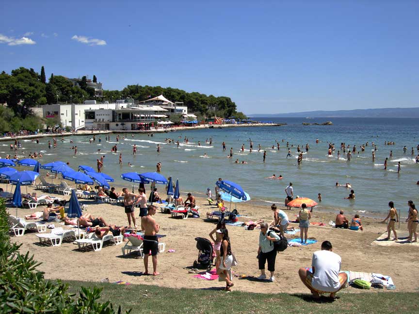 split croatia city beach