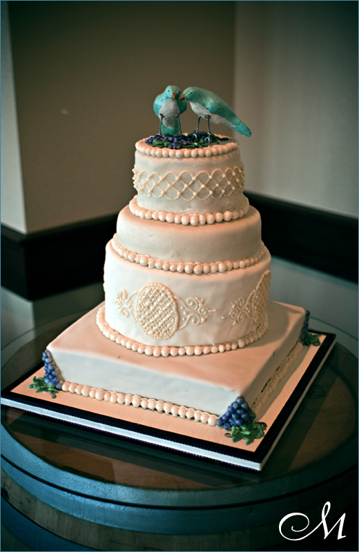 diy wedding cake