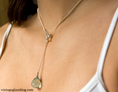 diy toggle necklace