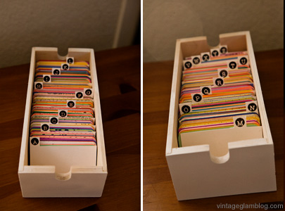 seating card rolodex