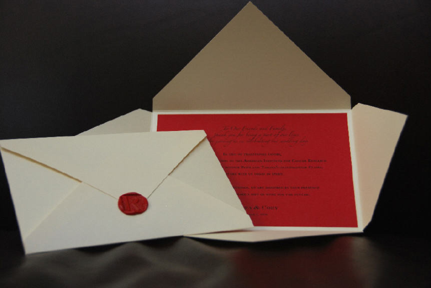 wax seal envelopes
