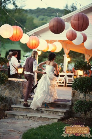 Paper Lanterns Wedding Decor