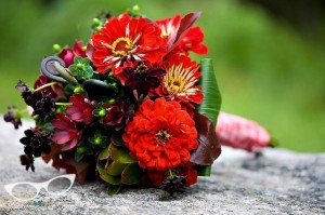 red-green-brown-bouquet
