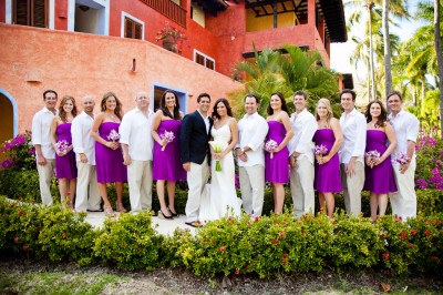 purple-and-white-bridal-party