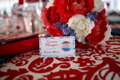 campaign theme place card
