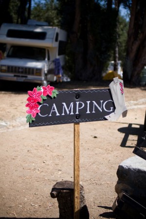 Condors Nest Ranch Wedding Guest Camping