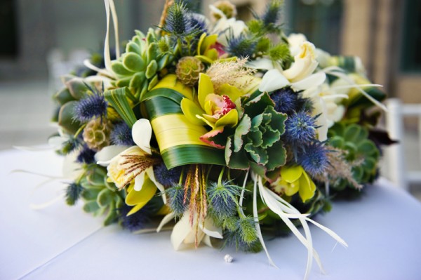 dark-green-and-blue-wedding-bouquet