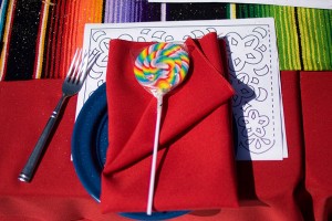 Lollipops Childrens Table Wedding