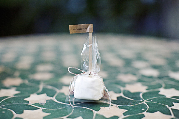 DIY Smores Wedding Favors Marshmellow