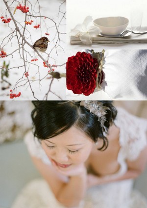 red-white-brown-winter-wedding-inspiration-board