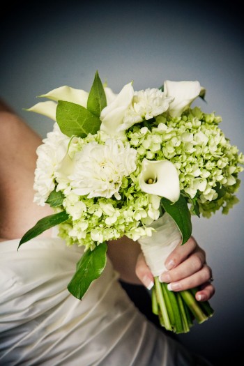 white-and-green-bouquet-hydrangeas