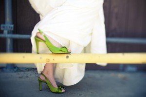 bride-lime-green-shoes