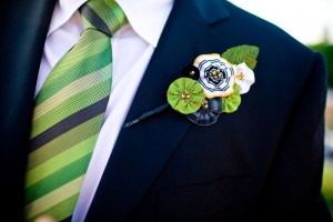 fabric-flower-boutonniere