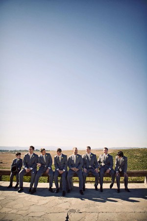 groomsmen-gray-suits-yellow-ties