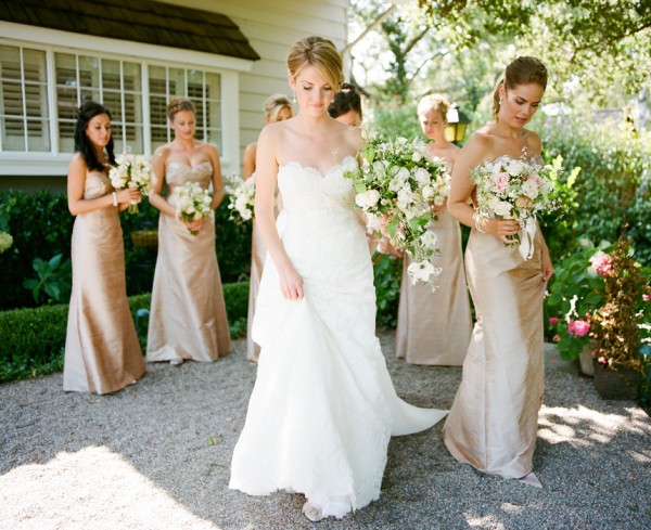 Champagne Bridesmaids - Copyright A Bryan Photo - No unauthorized use without written permission