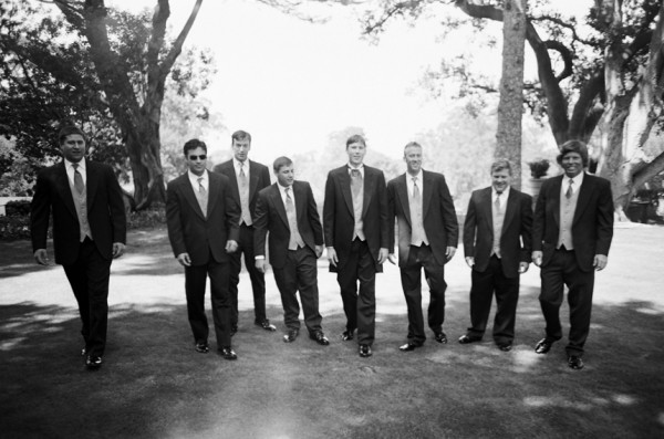 Groomsmen Classic Wedding - Copyright A Bryan Photo - No unauthorized use without written permission