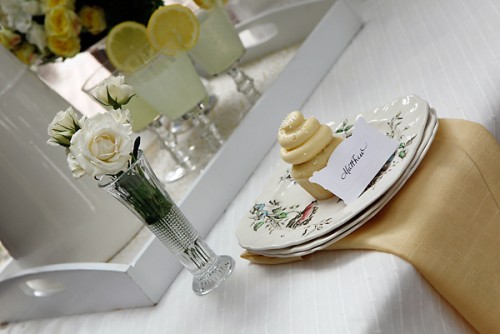 Place Setting with Vintage China
