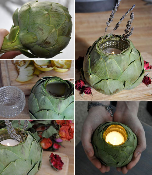 artichoke-candle-holder-diy-wedding-ideas
