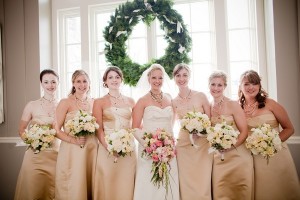 champagne-bridesmaids-dresses
