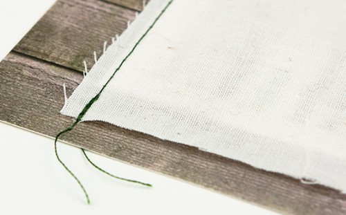 stitch-fabric-on-wood-wedding-invitation-ideas
