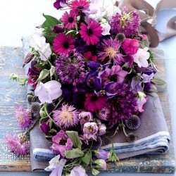 Bouquet in All Shades of Purple