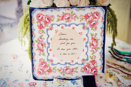 Handkerchief Wedding Favors
