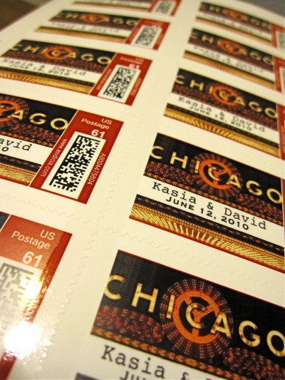custom chicago stamps