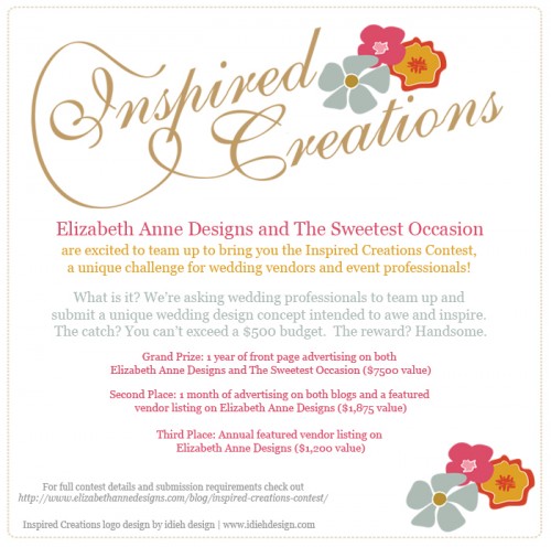Inspired Creations Contest Flier