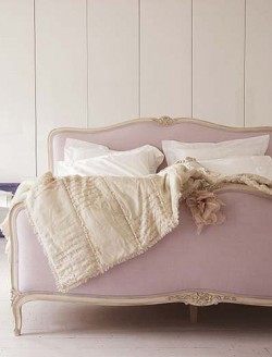 Lavender and Gold Bedroom