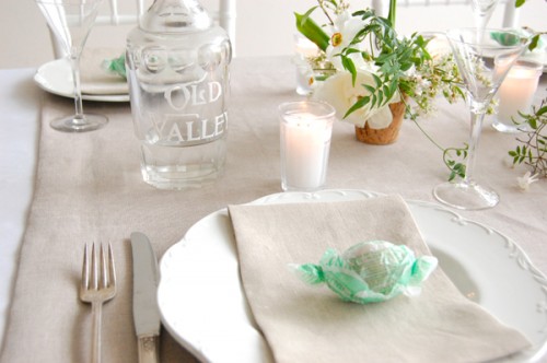 Lilac and Linen DIY Wedding Table EAD-23