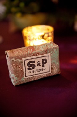 Personalized Soap Wedding Favors