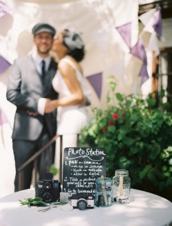 DIY Wedding Photo Booth