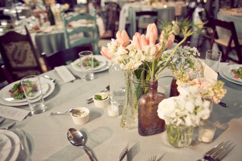 Eclectic Centerpiece with Found Objects