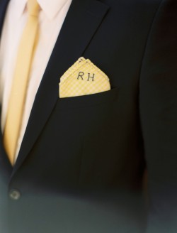 Embroidered Pocket Square