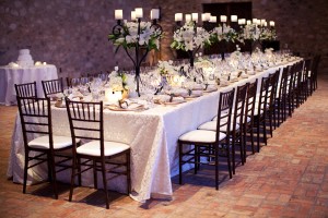 Estate Seating Wedding Reception