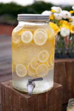 Lemonade Dispenser Picnic Ideas