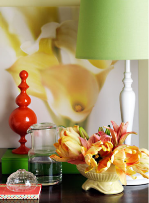 Lime Green Lamp