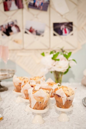 Muffin Stands Brides Suite Food Table