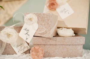 Peach-and-Pink-Gift-Wrap-with-Organza-Flowers