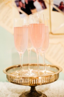 Pink Champagne Spritzers