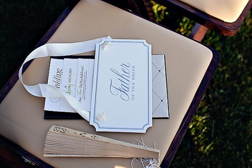 Reserved Ceremony Chair Sign