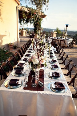 Vineyard Estate Wedding Reception