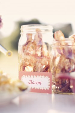 Bacon in Mason Jar