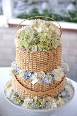 Basket Replica Wedding Cake