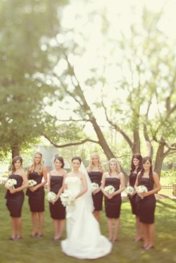 Black Bridesmaid Dresses