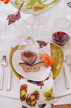 Butterfly Place Setting