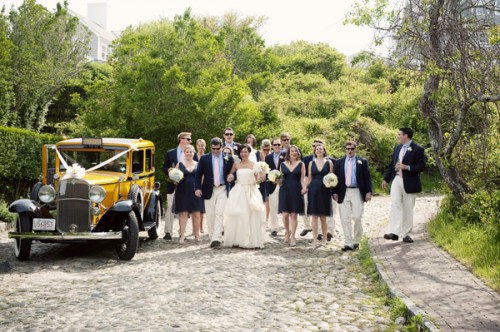 Classic Navy Bridal Party