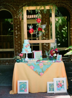 Dessert Table Wedding Art Theme