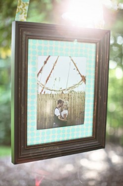 Fabric Matted Photos
